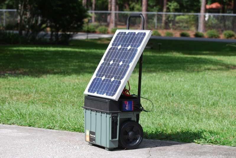 Portable solar powered generators an