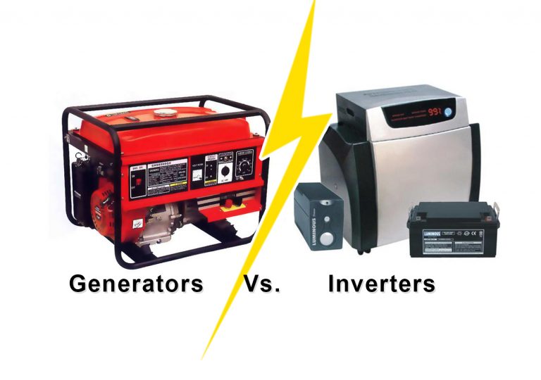 inverters and fuel generators