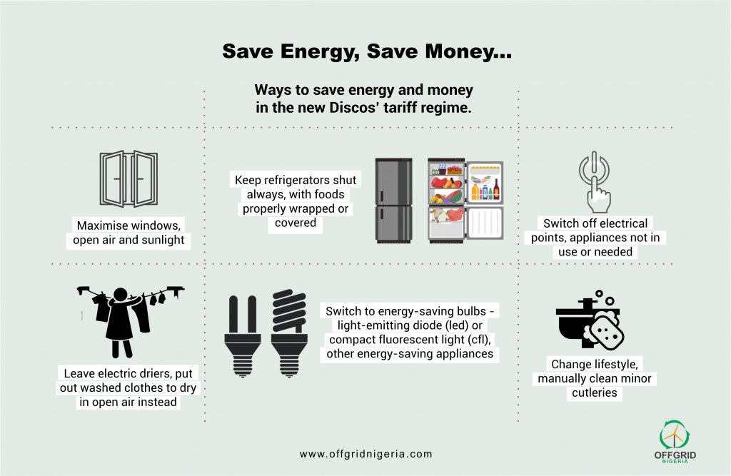 Ways to cope with Nigeria’s new electricity tariff raise